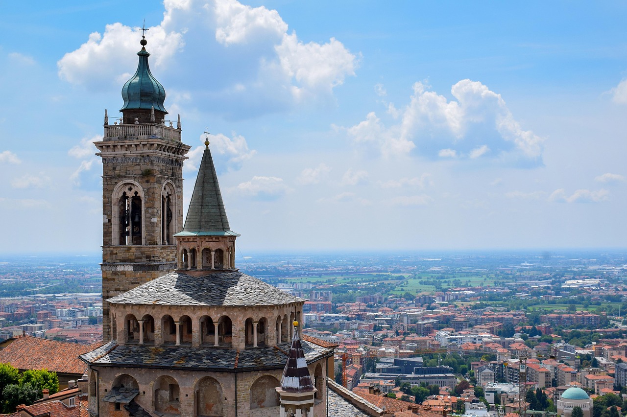 Paysage de Bergamo