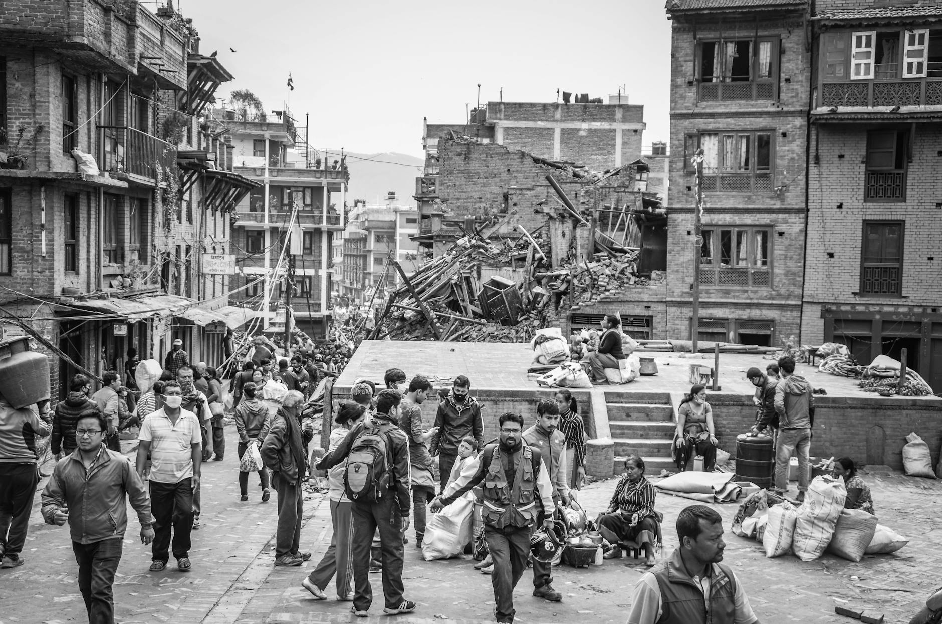 Paysage de Bhaktapur