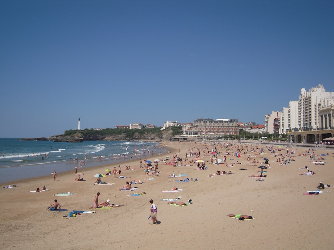 Vue de Biarritz