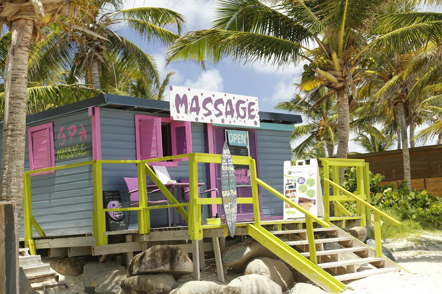 Paysage de Bikini Beach