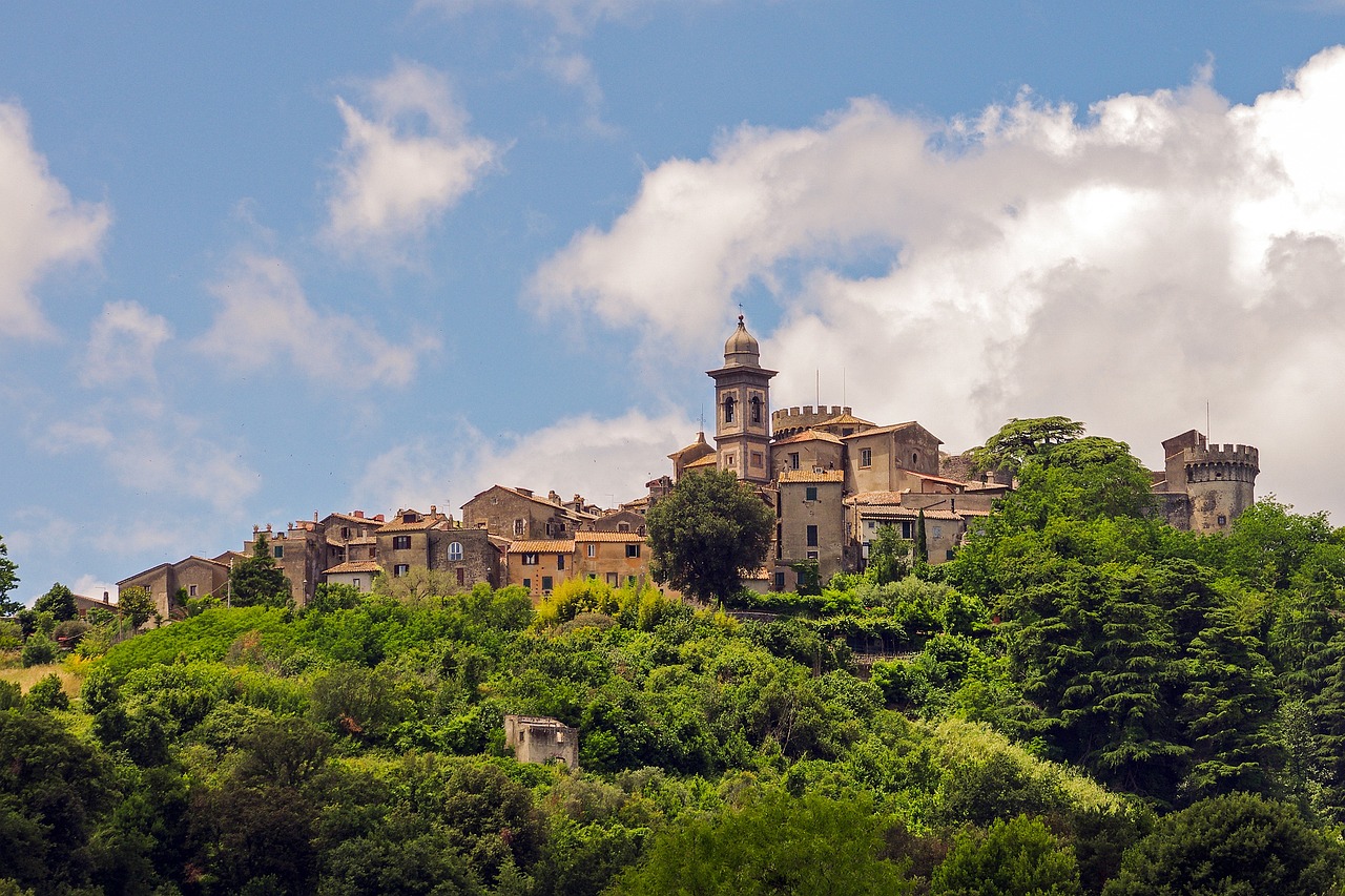 Paysage de Bracciano