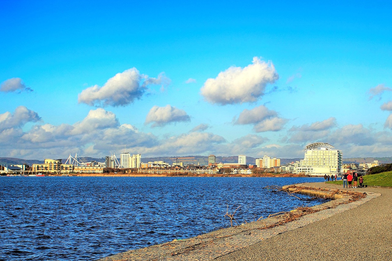 Paysage de Cardiff