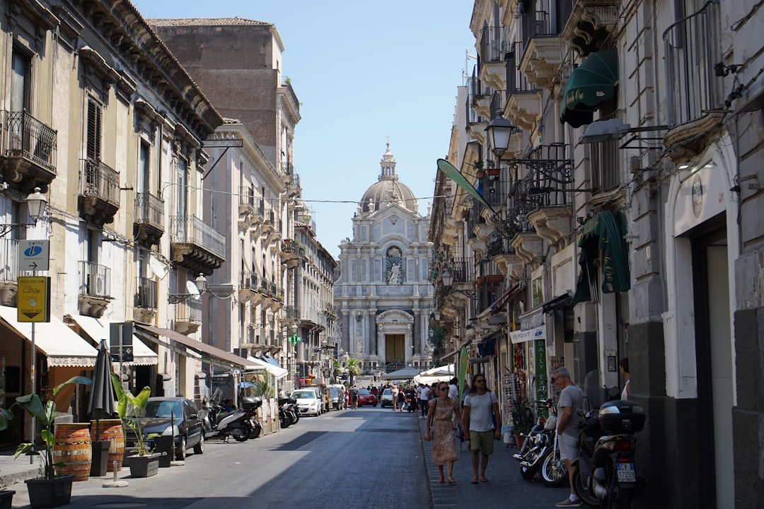 Vue de Catania