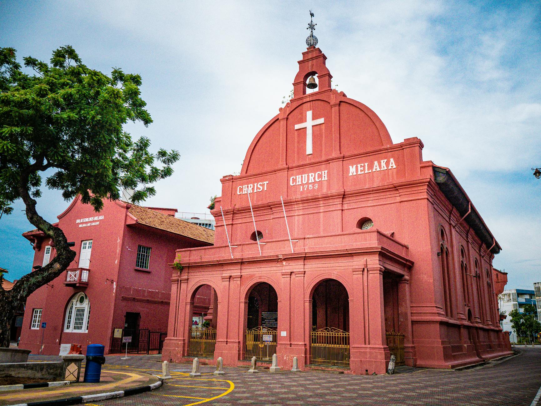 Vue de Christ Church Central Area