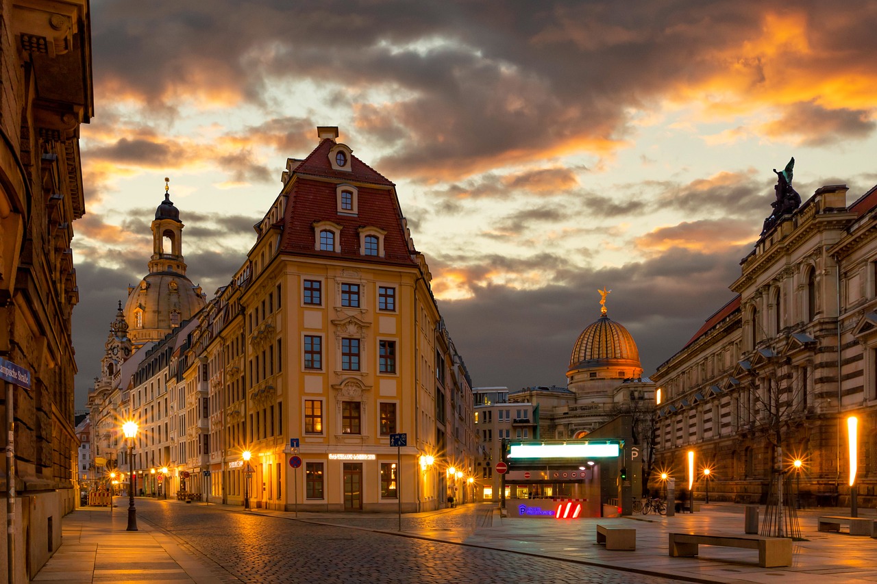 Vue de Dresden