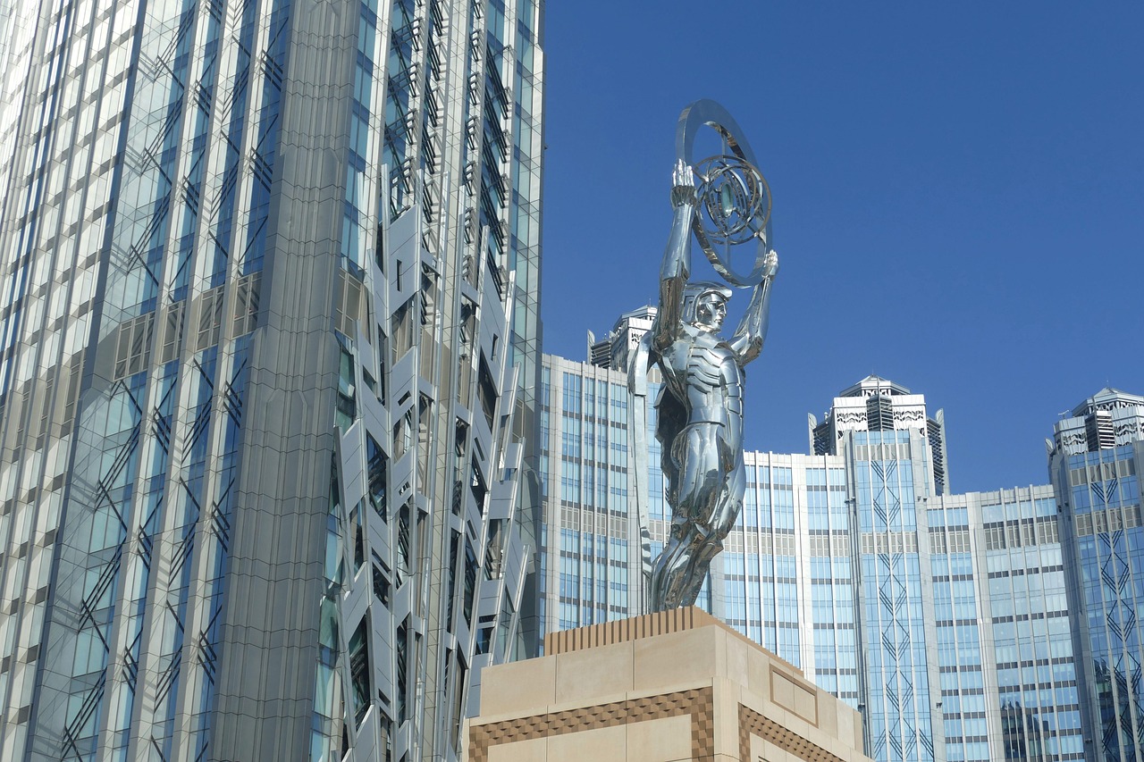 Vue de Freguesia de Macao Zone Commerciale Historique