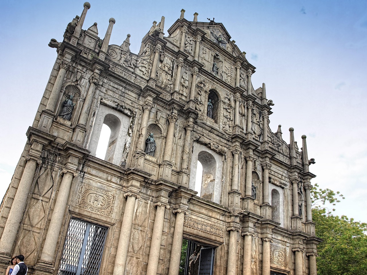 Vue de Freguesia de Macao Zone Plaine Nord