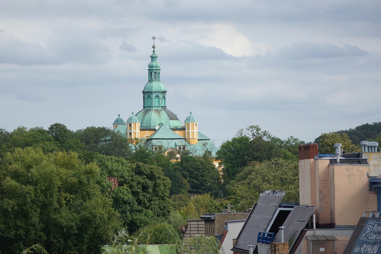 Vue de Góra Kalwaria