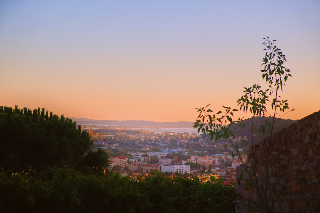Vue de Hyeres