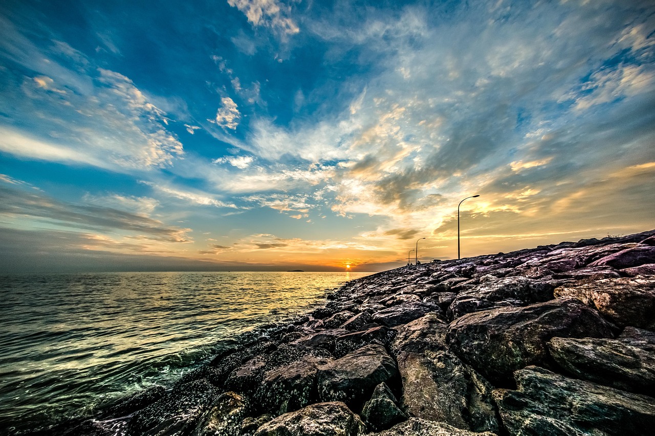 Paysage de Johor Jaya