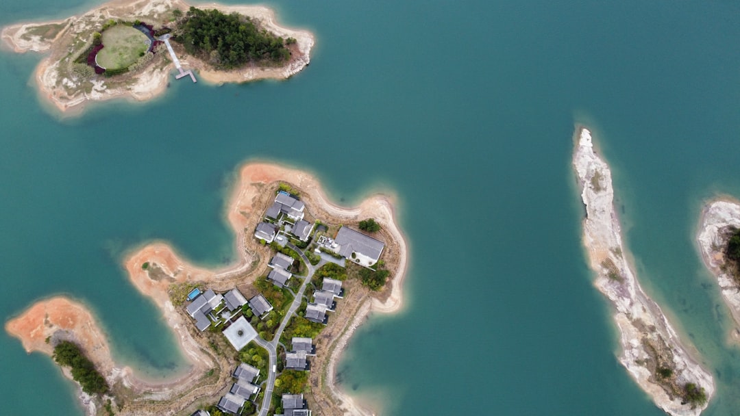 Paysage de New Island Base Port