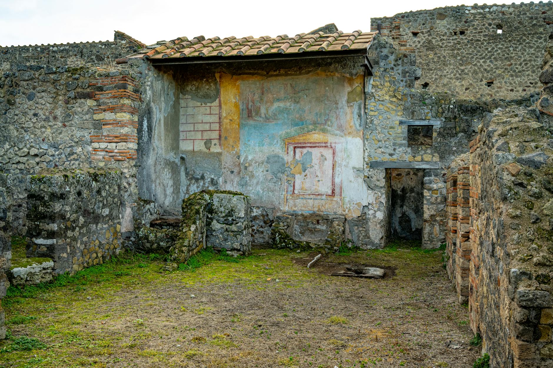 Vue de Pompei