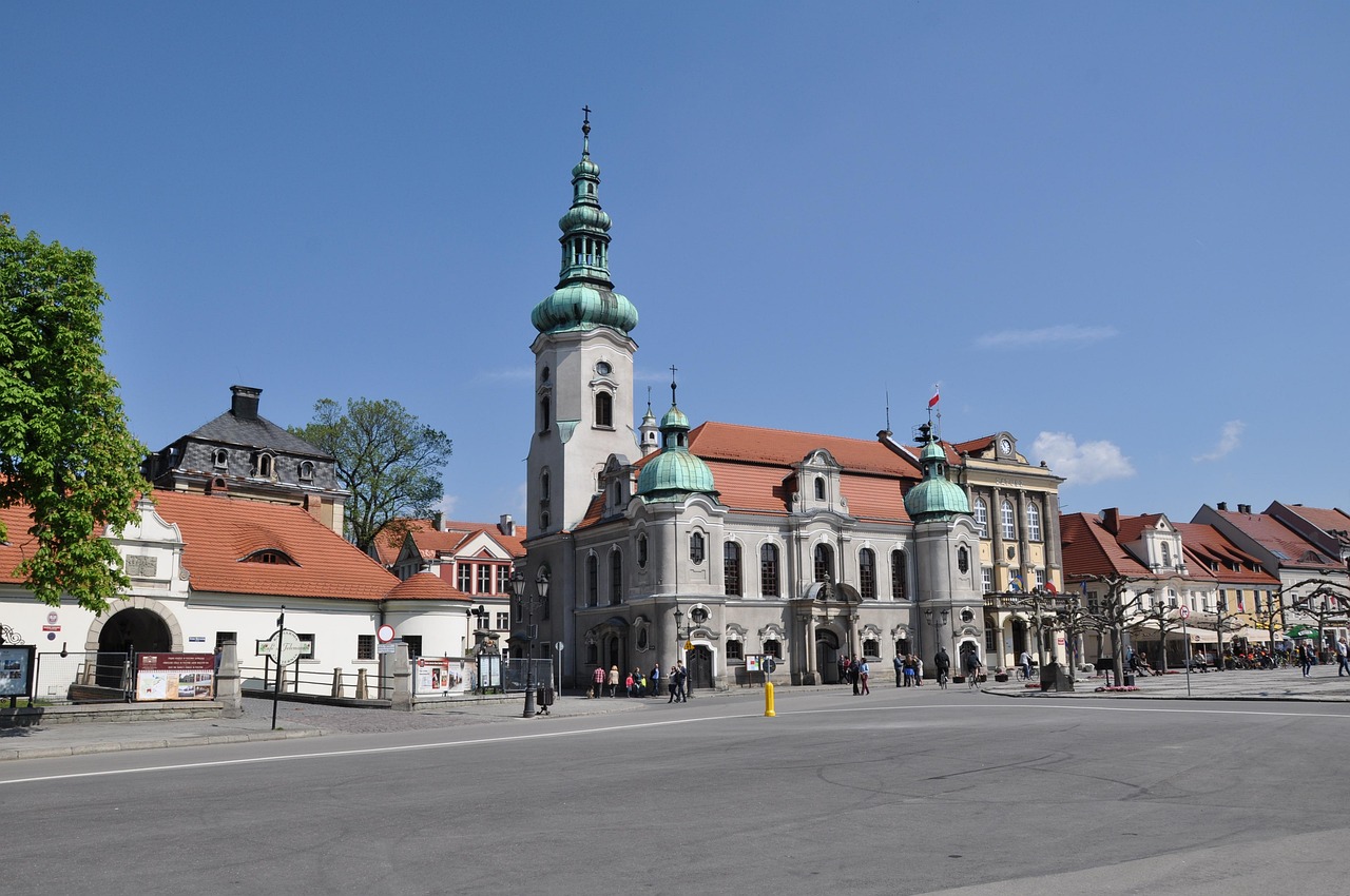 Vue de Pszczyna