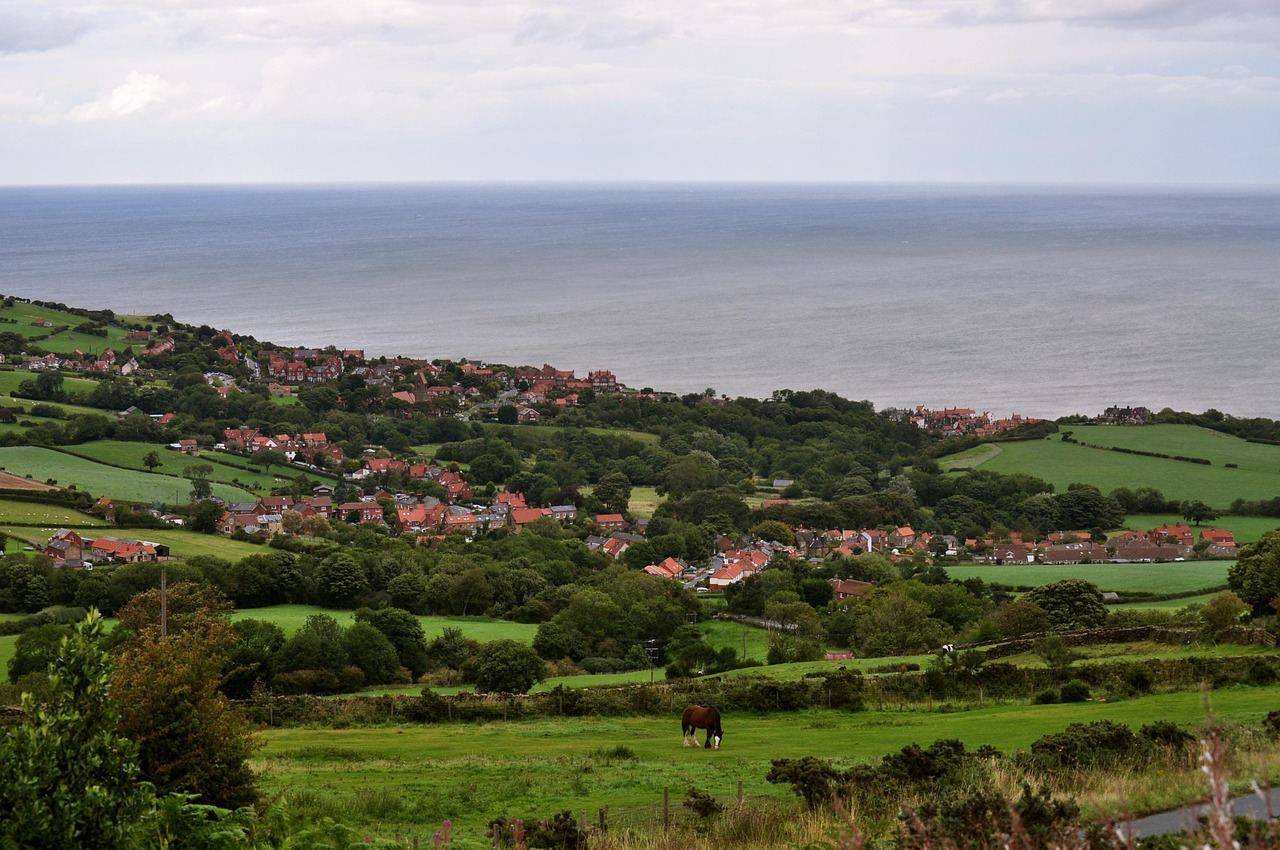 Vue de Robin Hood's Bay