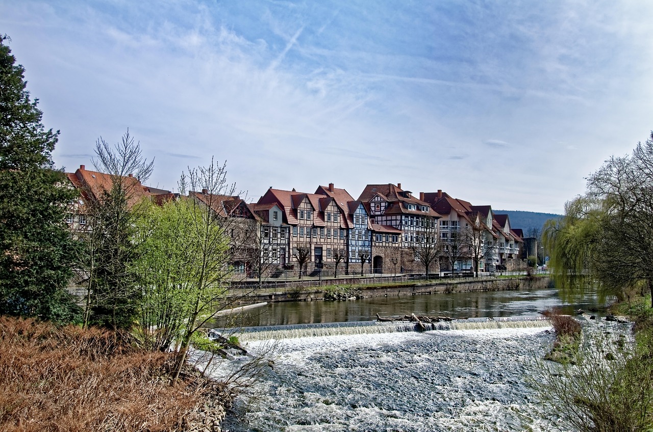 Vue de Rotenburg an der Fulda