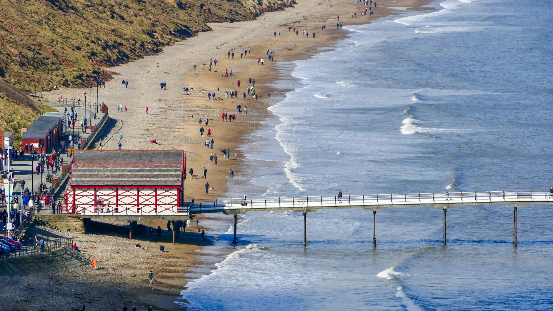 Vue de Saltburn-by-the-Sea