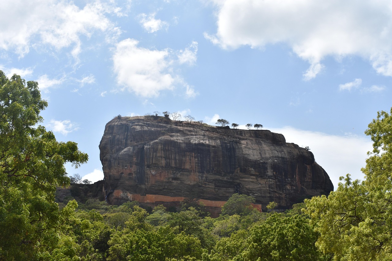 Paysage de Sigiriya Town